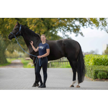 T-Shirt HKM Mirror Bleu foncé