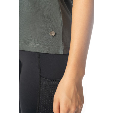 T-shirt HKM Mirror Grijsgroen