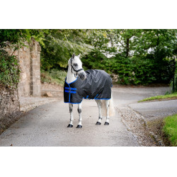 Horseware Amigo Ripstop 900D Pony Turnout 50g Deken Zwart / klassiek blauw