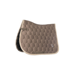 HKM Amalfi Sportieve Zadeldeken Taupe Bruin HKM Amalfi Sportieve Zadeldeken Taupe Bruin