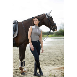 Top fonctionnel HKM Amalfi Taupe / beige Marron