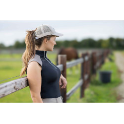 Top functioneel HKM Amalfi Zwart / taupe Top functioneel HKM Amalfi Zwart / taupe