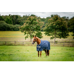 Horseware Amigo Ripstop 900D Turnout 100g deken Marine / titaangrijs Marineblauw Horseware Amigo Ripstop 900D Turnout 100g deken Marine / titaangrijs Marineblauw