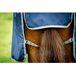 Horseware Amigo Ripstop 900D Turnout 100g deken Marine / titaangrijs Marineblauw Horseware Amigo Ripstop 900D Turnout 100g deken Marine / titaangrijs Marineblauw