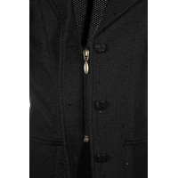 Veste de concours HKM Crystal Kids Noir Veste de concours HKM Crystal Kids Noir