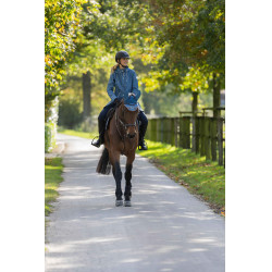 Veste HKM Ohio Bleu gris