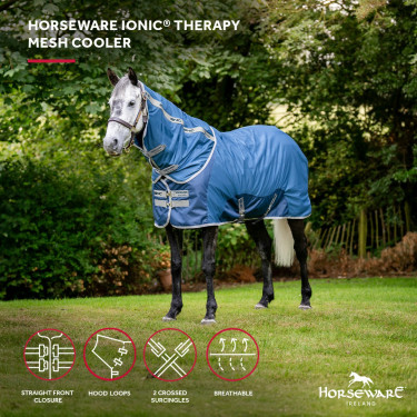 Couverture Horseware Ionic Therapy Mesh Cooler Couverture Horseware Ionic Therapy Mesh Cooler