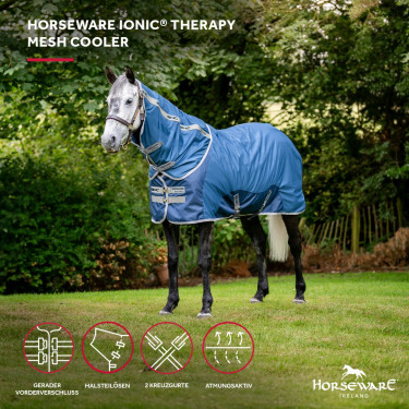 Couverture Horseware Ionic Therapy Mesh Cooler Couverture Horseware Ionic Therapy Mesh Cooler