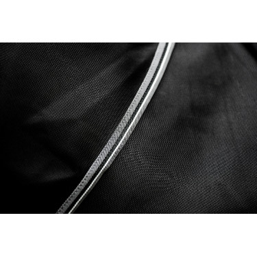 Couverture Horseware Rambo 1680D Turnout 100g Noir / orage / gris argent