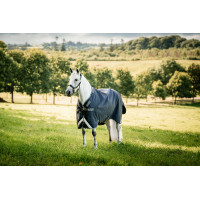 Horseware Rambo 1680D Turnout 50g deken Marine / onweer / zilvergrijs Marineblauw Horseware Rambo 1680D Turnout 50g deken Marine / onweer / zilvergrijs Marineblauw