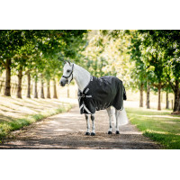 Horseware Rambo 1680D Turnout 50g deken Marine / onweer / zilvergrijs Marineblauw Horseware Rambo 1680D Turnout 50g deken Marine / onweer / zilvergrijs Marineblauw