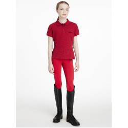 Polo LeMieux Young Rider Klassiek Chilli Rood Polo LeMieux Young Rider Klassiek Chilli Rood