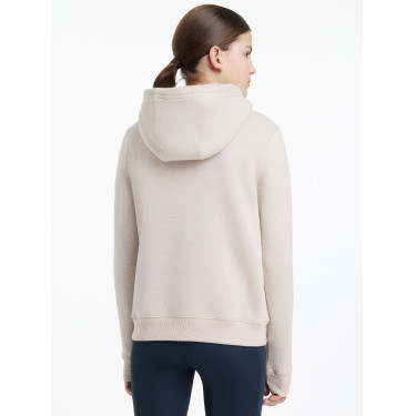 Sweat à capuche LeMieux Classique Young Rider Stone Gris
