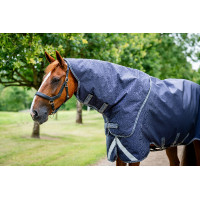 Couverture Horseware Rambo Duo Ripstop Plus Turnout Bundle (100g + 100g + 200g) 1000D Marine / orage / gris argent Bleu marine Couverture Horseware Rambo Duo Ripstop Plus Turnout Bundle (100g + 100g + 200g) 1000D Marine / orage / gris argent Bleu marine