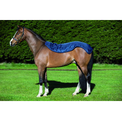 Couverture Horseware Rambo Summer Series V-Front Marine / gris Bleu Couverture Horseware Rambo Summer Series V-Front Marine / gris Bleu