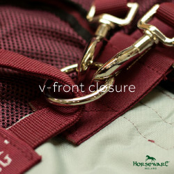 Horseware Rambo Summer Series V-Front deken Marine / grijs Blauw