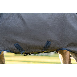 Couverture Horseware Rhino Hexstop Plus Poney Turnout 0g Gris / indigo / marine