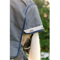 Couverture Horseware Rhino Hexstop Plus Poney Turnout 250g VL Gris / indigo / marine Couverture Horseware Rhino Hexstop Plus Poney Turnout 250g VL Gris / indigo / marine