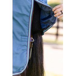 Horseware Rhino Turnout deken 100g Marine / grijs / aqua / grijs Marineblauw Horseware Rhino Turnout deken 100g Marine / grijs / aqua / grijs Marineblauw