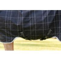 Horseware Rhino Wug Poney Turnout 250g VL deken Zwart / wit-grijze ruiten Horseware Rhino Wug Poney Turnout 250g VL deken Zwart / wit-grijze ruiten