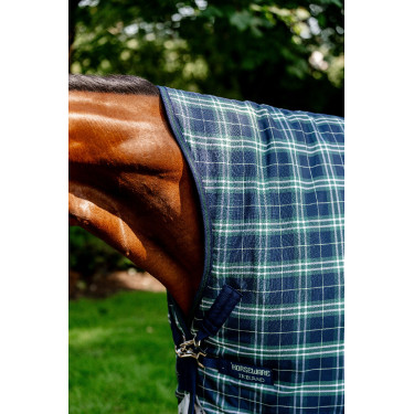 Horseware Rhino Wug Turnout 0g deken Hunter check /Marine / vert Motieven