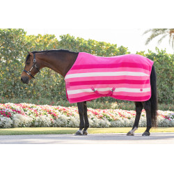Couverture polaire Horseware Newmarket Fleece Cooler Rose witney Couverture polaire Horseware Newmarket Fleece Cooler Rose witney