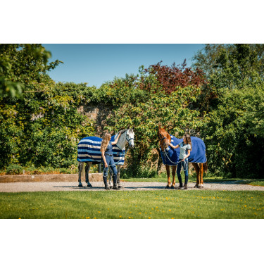Couverture polaire Horseware Newmarket Fleece Cooler Marine witney Bleu marine Couverture polaire Horseware Newmarket Fleece Cooler Marine witney Bleu marine