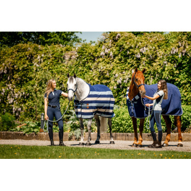 Couverture polaire Horseware Newmarket Fleece Cooler Marine witney Bleu marine Couverture polaire Horseware Newmarket Fleece Cooler Marine witney Bleu marine