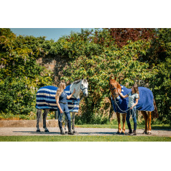 Couverture polaire Horseware Newmarket Fleece Cooler Marine witney Bleu marine Couverture polaire Horseware Newmarket Fleece Cooler Marine witney Bleu marine