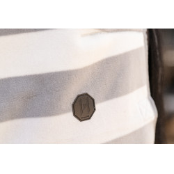 Couverture polaire Horseware Newmarket Poney Fleece Cooler Charbon de bois witney Gris