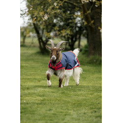 Couverture pour chèvre Horseware 0g Marine / rouge Bleu