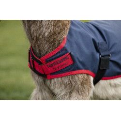 Couverture pour chèvre Horseware 0g Marine / rouge Bleu
