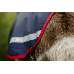 Couverture pour chèvre Horseware 0g Marine / rouge Bleu