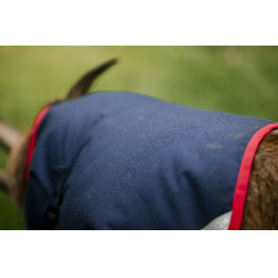 Couverture pour chèvre Horseware 0g Marine / rouge Bleu
