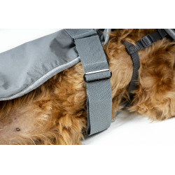 Couverture pour chien Horseware Newmarket Charbon de bois witney Gris