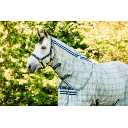 Couvre-cou anti-mouches Horseware Newmarket Marine witney Bleu marine Couvre-cou anti-mouches Horseware Newmarket Marine witney Bleu marine