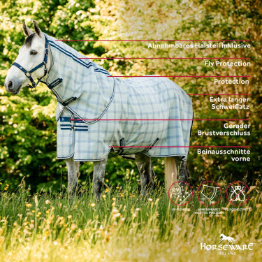 Couvre-cou anti-mouches Horseware Newmarket Couvre-cou anti-mouches Horseware Newmarket