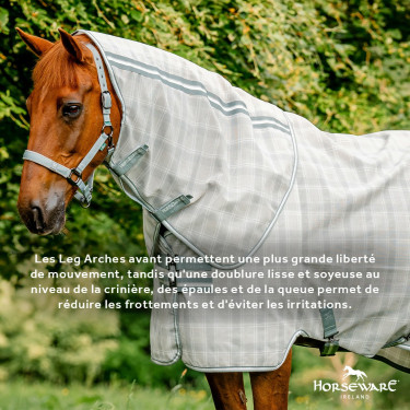 Couvre-cou anti-mouches Horseware Newmarket Charbon de bois witney Gris Couvre-cou anti-mouches Horseware Newmarket Charbon de bois witney Gris