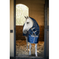 Couvre-cou d'écurie Horseware Amigo Ripstop Insulator 200g Marine / gris titanium Bleu marine Couvre-cou d'écurie Horseware Amigo Ripstop Insulator 200g Marine / gris titanium Bleu marine