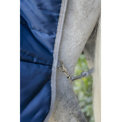 Staldekennekraag Horseware Amigo Ripstop Insulator 200g Marine / titaangrijs Marineblauw