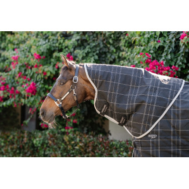 Stalhalsdeel Horseware Rhino 200g Zwart / wit-grijze ruiten