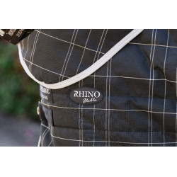 Stalhalsdeel Horseware Rhino 200g Zwart / wit-grijze ruiten