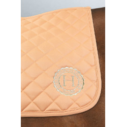 Tapis Sunny et bonnet Funny Harcour pack Abricot / doré clair Orange