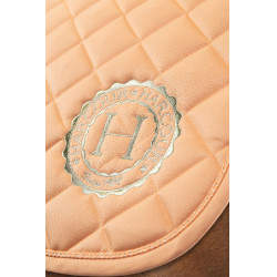 Tapis Sunny et bonnet Funny Harcour pack Abricot / doré clair Orange