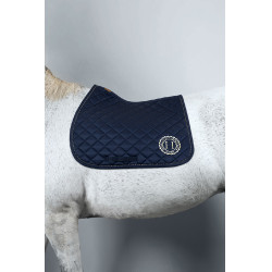 Tapis Sunny et bonnet Funny Harcour pack Marine / doré clair Bleu marine Tapis Sunny et bonnet Funny Harcour pack Marine / doré clair Bleu marine