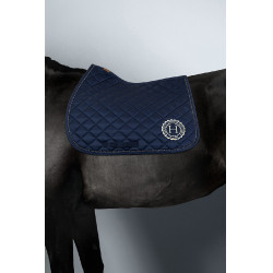 Tapis Sunny et bonnet Funny Harcour pack Marine / doré clair Bleu marine Tapis Sunny et bonnet Funny Harcour pack Marine / doré clair Bleu marine