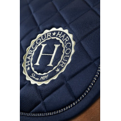 Tapis Sunny et bonnet Funny Harcour pack Marine / doré clair Bleu marine Tapis Sunny et bonnet Funny Harcour pack Marine / doré clair Bleu marine