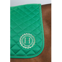 Tapis Sunny et bonnet Funny Harcour pack Vert / doré clair Tapis Sunny et bonnet Funny Harcour pack Vert / doré clair