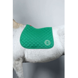 Tapis Sunny et bonnet Funny Harcour pack Vert / doré clair Tapis Sunny et bonnet Funny Harcour pack Vert / doré clair