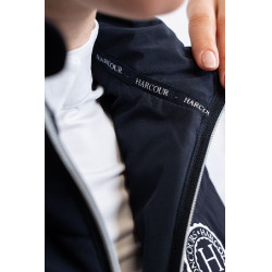 Mouwloos vest Harcour Pola dames Marine / wit Blauw